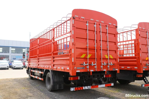 Dongfeng Commercial Vehicle Tianjin KR Heavy Truck Comfort Edition 245hp 4X2(6 wheels) 6.8m grain van cargo truck (high roof) (China VI) Bod