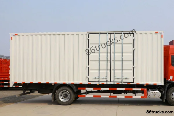 Dongfeng Commercial Vehicle Tianjin KR 190 ch 4X2(6 roues) 8 m camion porteur fourgon (China VI) (toit surélevé) Carrosserie (3) | 86Trucks