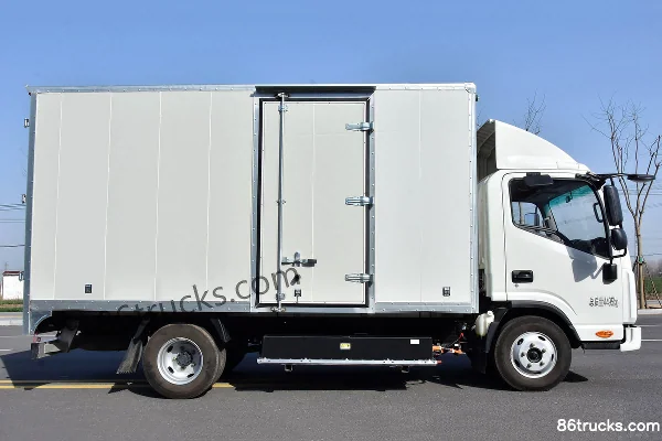 Deli Auto Deshuai V5 Luxury 4.5T 4.15m Single-row Pure Electric Van Light Truck 81.144kWh 4X2(6 wheels) Exterior (3) | 86Trucks