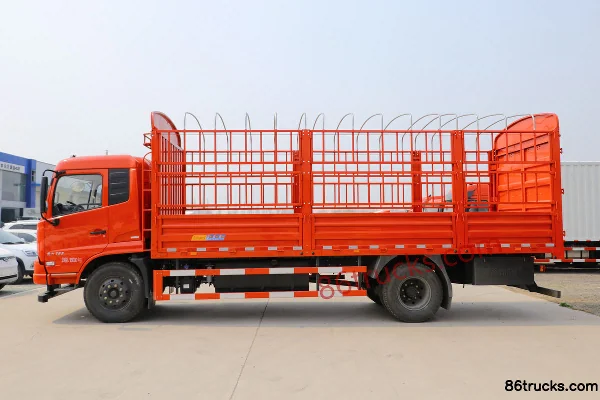 Dongfeng Tianjin VR 4L Diesel 170 hp 4X2(6 wheels) Fast Gear 8-speed 5.79m Semi-sleeper Stake Cargo Truck Exterior (3) | 86Trucks
