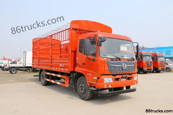 Dongfeng Tianjin VR 4L Diesel 170 hp 4X2(6 wheels) Fast Gear 8-speed 5.79m Semi-sleeper Stake Cargo Truck Exterior