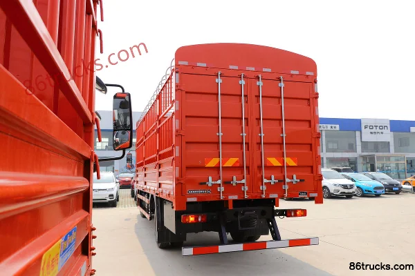 Dongfeng Tianjin VR 4L Diesel 170 hp 4X2(6 wheels) Fast Gear 8-speed 5.79m Semi-sleeper Stake Cargo Truck Body (2) | 86Trucks