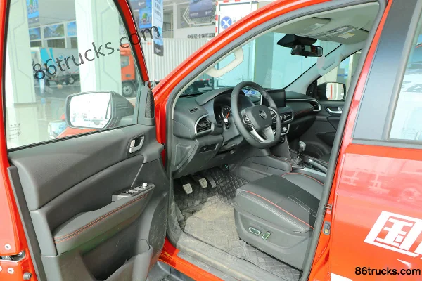 Foton Tunland E9 2020 Deluxe 2.0T Gas 238hp 4WD Standard Wheelbase Double Cab Pickup (China VI) Chassis (1) | 86Trucks