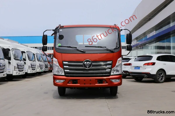 Foton Times Leading 6 150hp 4X2(6 wheels) 4.2m single-row flatbed light truck Exterior (2) | 86Trucks