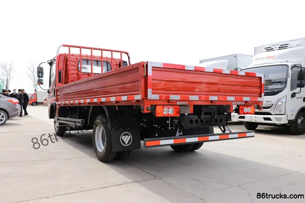 Foton Times Leading 6 150hp 4X2(6 wheels) 4.2m single-row flatbed light truck Body (2) | 86Trucks