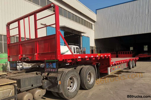 Dongxu Trailer Dongxu Trailer 8-13m Series flatbed semi-trailer