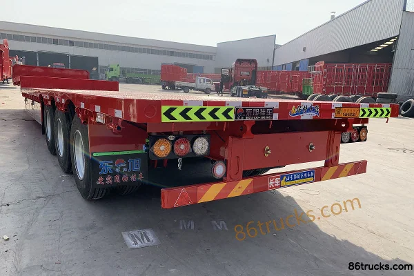 Dongxu 13m Flatbed Semi-Trailer Exterior (2) | 86Trucks
