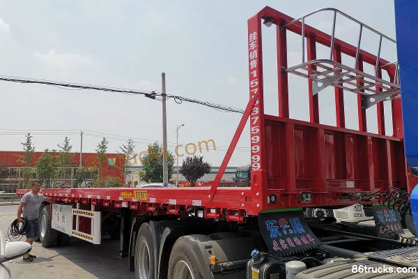 Dongxu Trailer Dongxu Trailer 8-13m Series Low-bed Semi-trailer