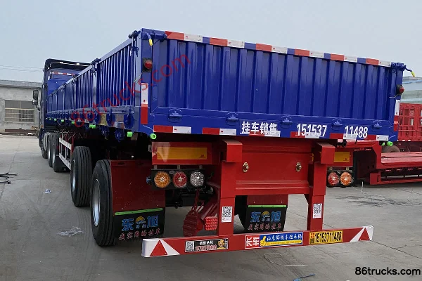 Dongxu 13m Side Dump Trailer Exterior (2) | 86Trucks