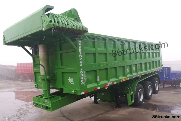 Dongxu 8.5m Rear Dump Semi-Trailer Exterior (3) | 86Trucks
