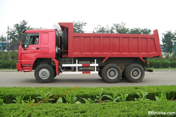 Sinotruk HOWO Heavy Truck 300 ch 6X6(10 roues) 5.17m camion benne (ZZ3257N3857C1/T2WA) Extérieur (3) | 86Trucks
