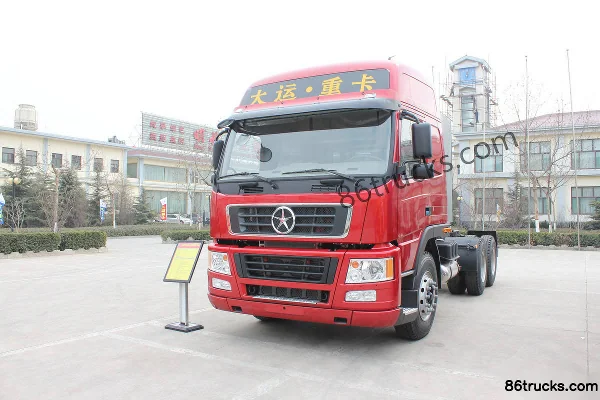 Dayun 350 hp 6X4(10 wheels) CNG tractor truck Exterior (2) | 86Trucks