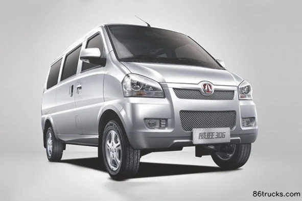 BAIC Weiwang 306 2011 model basic 80 hp 1.3L van Exterior (2) | 86Trucks