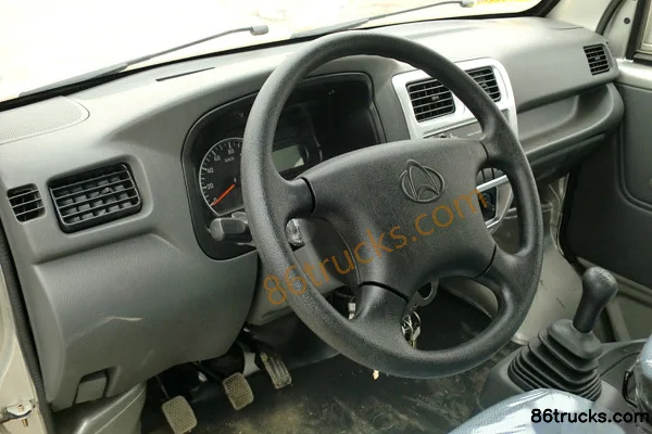 Ankai Xingka 1.0L Gasoline 69 hp 4X2(6 wheels) 2.7m Single Row Mini Truck Cab (2) | 86Trucks
