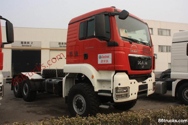 MAN TGS33 Series Heavy Truck 540 hp 6X6(10 wheels) Fire Truck (Chassis) (Model 33.540) Exterior (3) | 86Trucks