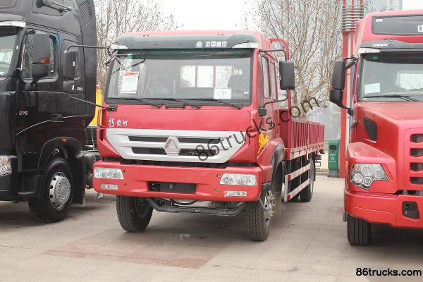 Sinotruk New Yellow River Heavy Truck 140 hp 4X2(6 wheels) Side Panel Cargo Truck Exterior (2) | 86Trucks