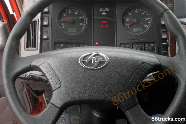 SAIC Hongyan Jingang Heavy Truck 310hp 6X4(10 wheels) 5.6m Dump Truck Cab (2) | 86Trucks