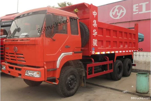SAIC Hongyan Jingang Heavy Truck 310hp 6X4(10 wheels) 5.6m Dump Truck Exterior (2) | 86Trucks