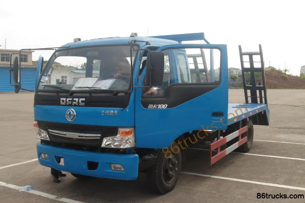 Dongfeng Jinka 103 hp 4X2(6 wheels) Flatbed Truck Exterior (2) | 86Trucks