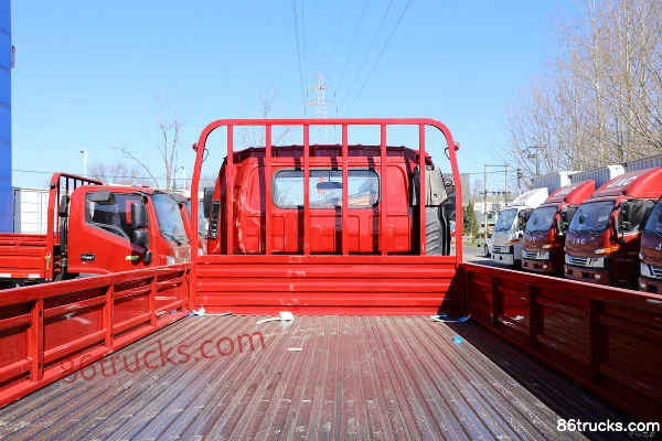 JAC Junling V6 137ch 4X2(6 roues) 4,22m simple cabine plateau léger (China VI) Carrosserie (3) | 86Trucks