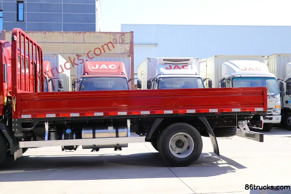 JAC Junling V6 137ch 4X2(6 roues) 4,22m simple cabine plateau léger (China VI) Carrosserie (1) | 86Trucks