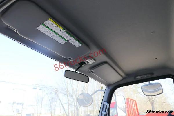 JAC Junling V6 130 hp 4X2(6 wheels) 4.18m single-row flatbed light truck (China VI) Cab (3) | 86Trucks