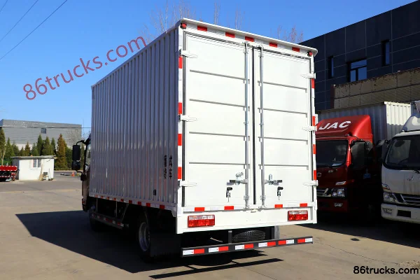 JAC Shuailing Q6 Luxury Edition 136hp 4X2(6 wheels) 4.12m Single Row Van Light Truck (China VI) Body (3) | 86Trucks