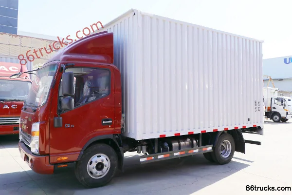 JAC Shuailing Q6 Luxury Edition 136hp 4X2(6 wheels) 4.12m Single Row Van Light Truck (China VI) Body (1) | 86Trucks