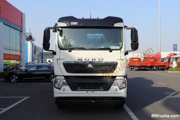 Sinotruk HOWO T5G 340hp 8X4(12 wheels) 7.7m³ Concrete Mixer Truck (Tanghong Heavy Industry Brand) (XT5319GJBT5F) Exterior (2) | 86Trucks