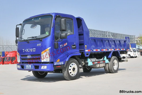 Tangjun Ouling T1 Series 110hp 4X2(6 wheels) 3.7m Dump Truck Exterior (3) | 86Trucks