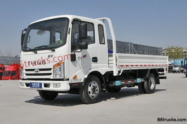 Tangjun Ouling Série T1 110 ch 4X2(6 roues) 3,85 m camion léger à ridelles avec cabine avancée Extérieur (3) | 86Trucks