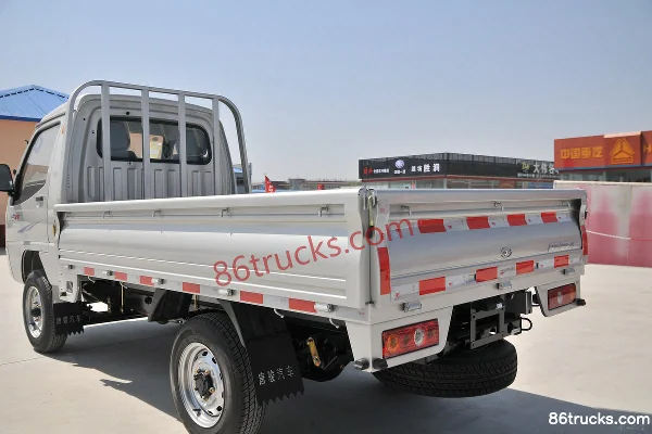 Tangjun Ouling Sailing F3-1 1.2L 91 hp 4X2(6 wheels) Gasoline 3.08 m Single Row Flatbed Micro Truck (China VI) Body (3) | 86Trucks