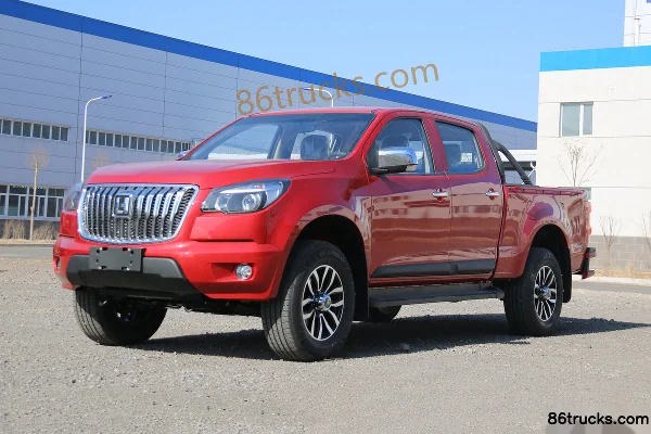 Aerospace Linghe Qihangxing 2020 Elite Edition 2.5T diesel 150 hp 2WD short wheelbase double-row pickup Cab (3) | 86Trucks