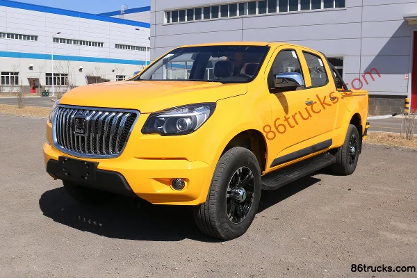 Aerospace Linghe Qihangxing 2020 Executive Edition 2.5T Diesel 150hp 2WD Long Wheelbase Double Row Pickup Cab (5) | 86Trucks