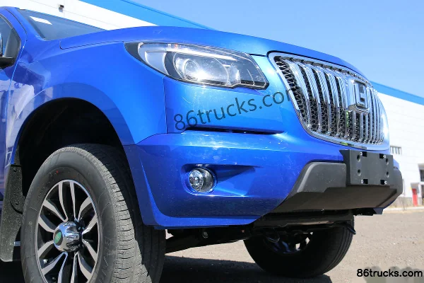 Aerospace Linghe Qihangxing 2020 Elite Edition 2.5T diesel 150 hp 4WD long wheelbase double-row pickup Body (1) | 86Trucks