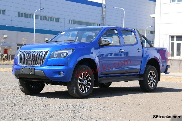 Aerospace Linghe Qihangxing 2020 Elite Edition 2.5T diesel 150 hp 4WD long wheelbase double-row pickup Cab (3) | 86Trucks