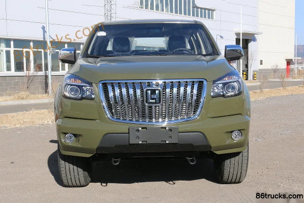 Aerospace Linghe Qihangxing 2020 Deluxe 2.5T Diesel 150hp 4WD Short Wheelbase Double Row Pickup Cab (3) | 86Trucks