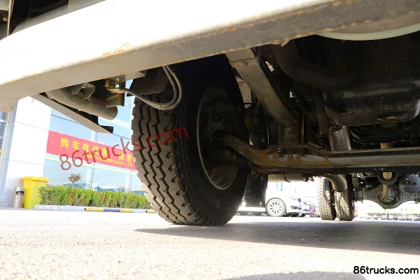 Sinotruk HOWO T5G 280 ch 4X2(6 roues) camion porteur à caisse 7,92 m Châssis (2) | 86Trucks