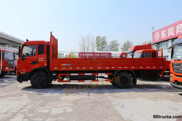 Dongfeng Commercial Vehicle Tianjin KR 190hp 4X2(6 wheels) 6.2m Flatbed Cargo Truck (China VI) Body (1) | 86Trucks