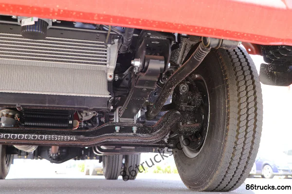 JAC Junling V6 152hp 4X2(6 wheels) 3.89m Semi-Panel Van Cargo Truck (China VI) Chassis (3) | 86Trucks