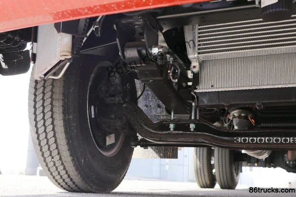 JAC Junling V6 152hp 4X2(6 wheels) 3.89m Semi-Panel Van Cargo Truck (China VI) Chassis (2) | 86Trucks