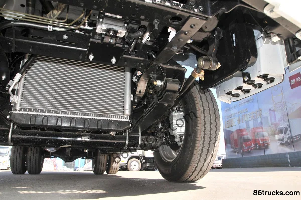 Yuejin Fuxing S70 2019 113 ch 4X2(6 roues) camion léger à cabine simple 4,02 m (China VI) Châssis (3) | 86Trucks