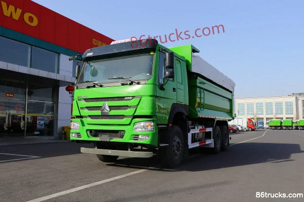 Sinotruk HOWO Heavy Truck 400hp 6X4(10 wheels) 5.6m Dump Truck (China VI) Exterior (3) | 86Trucks