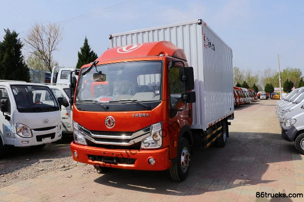 Dongfeng Duolika D6-N 140hp 4X2(6 wheels) 4.09m Single Row Van Light Truck (China VI) Exterior (3) | 86Trucks