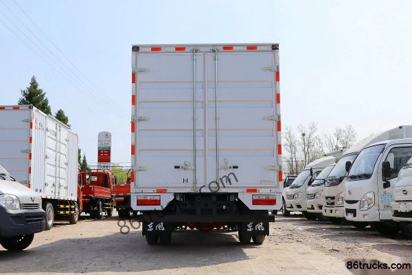 Dongfeng Duolika D6-N 140hp 4X2(6 wheels) 4.09m Single Row Van Light Truck (China VI) Official Photos (3) | 86Trucks