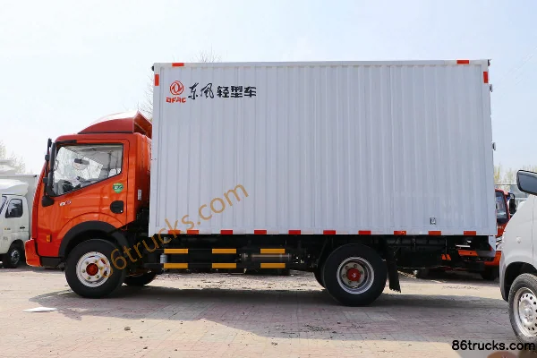 Dongfeng Duolika D6-N 140hp 4X2(6 wheels) 4.09m Single Row Van Light Truck (China VI) Official Photos (1) | 86Trucks
