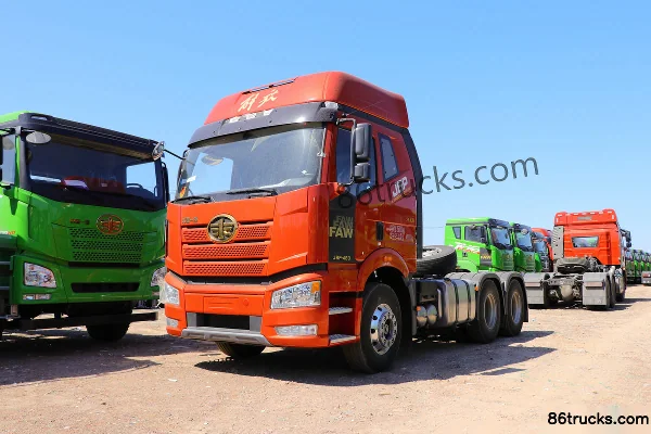FAW Jiefang J6P Heavy Truck Leading Edition 460hp 6X4(10 wheels) Tractor Truck Exterior (3) | 86Trucks