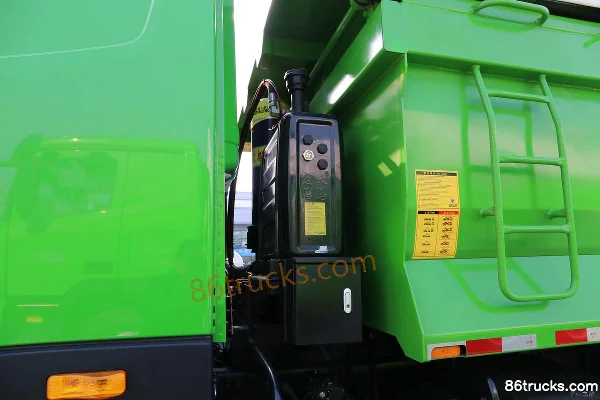 Foton Auman GTL 9 series heavy truck 375 hp 6X4(10 wheels) 5.2 m dump truck Body (3) | 86Trucks