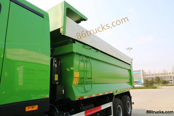Foton Auman GTL 9 series heavy truck 375 hp 6X4(10 wheels) 5.2 m dump truck Body (1) | 86Trucks