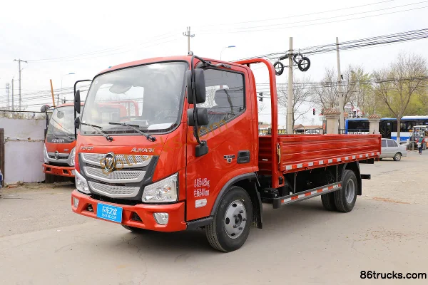 Foton Aumark S1 Series Zhiying Edition 131 ch 4X2(6 roues) 4.17 m cabine simple avec plate-forme à ridelles Extérieur (3) | 86Trucks